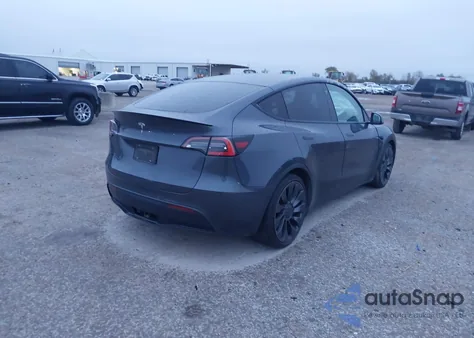 2021 Tesla Model Y Performance Dual Motor All-Wheel Drive из США, поврежденный, VIN 5YJYGDEF9MF076181
